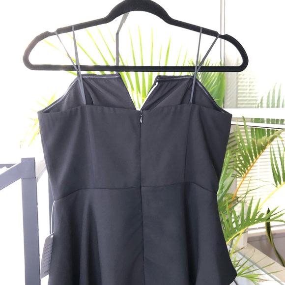 NWT ADELYN RAE Women’s Black Party Cocktail Strapless dress. Medium M - Picture 4 of 12